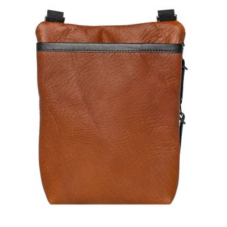 Duluth Pack SKU: LB-507_BLK Bison Leather Traverse Crossbody Bag