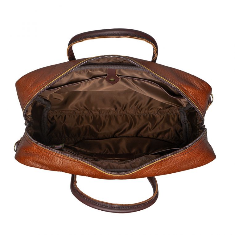 Duluth Pack SKU: LB-626 Bison Leather Computer Briefcase