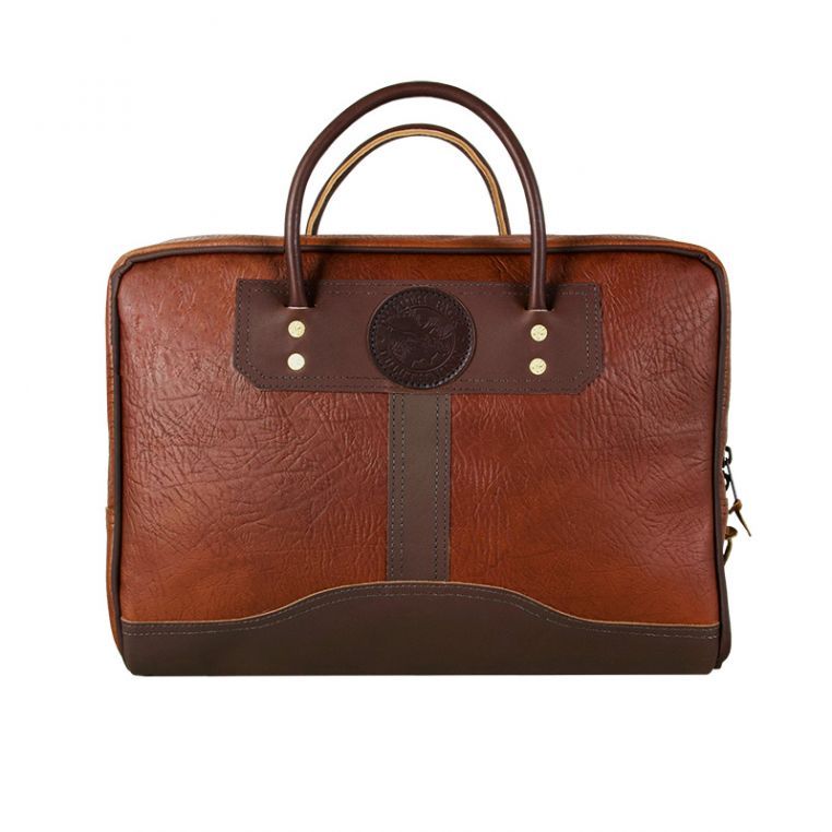 duluth pack SKU: LB-626 Bison Leather Computer Briefcase