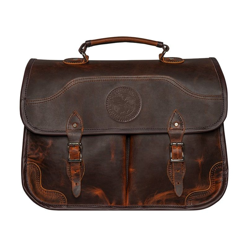 duluth pack SKU: LB-6605_HER Heritage Leather Executive Briefcase