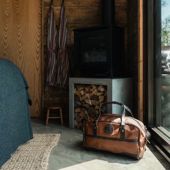 Duluth Pack SKU: LB-750 Bison Leather Weekender Duffel