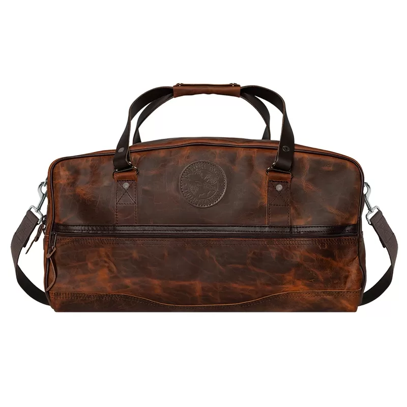 duluth pack SKU: LB-750_HER Heritage Leather Weekender Duffel
