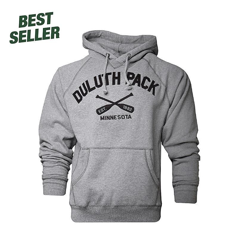 duluth pack SKU: LS-0020 X-Paddle Felt Hooded Sweatshirt - Retiring Soon - Final Sale