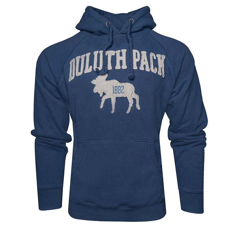 duluth pack SKU: LS-0049 Duluth Pack 1882 Moose Hooded Sweatshirt