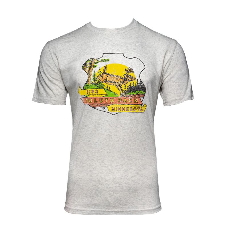 duluth pack SKU: LS-0076 Duluth Pack Vintage Whitetail T-Shirt - Final Sale- Retiring Soon