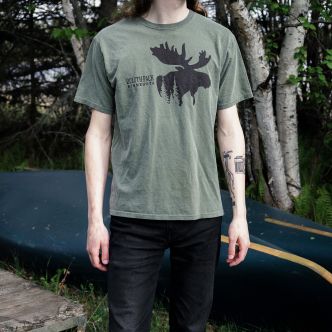 Duluth Pack SKU: LS-0078 Duluth Pack Moose Silhouette T-Shirt
