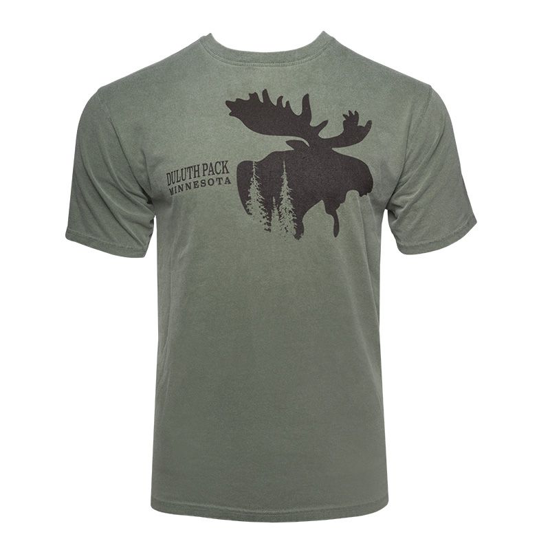 duluth pack SKU: LS-0078 Duluth Pack Moose Silhouette T-Shirt