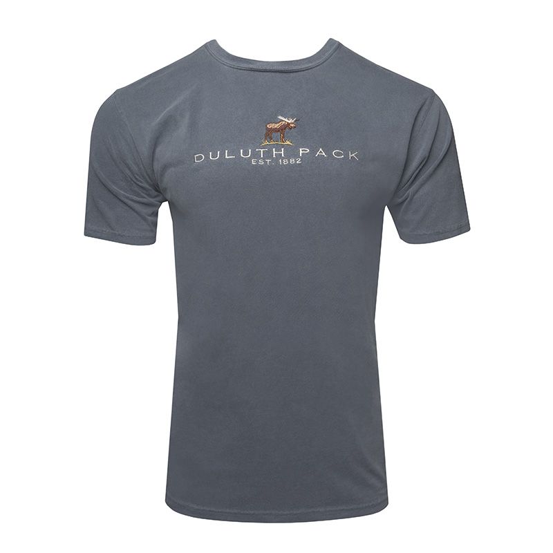 duluth pack SKU: LS-0084 Duluth Pack Embroidered Moose T-Shirt
