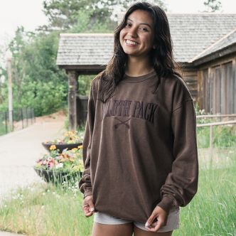 Duluth Pack SKU: LS-0096 Duluth Pack Cross Paddles Emblem Crewneck