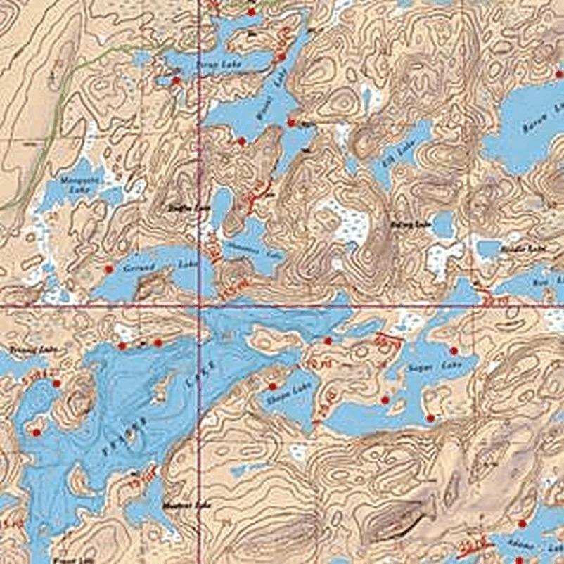 duluth pack SKU: M-1014 8 - Knife Kekekabic and Thomas Lakes