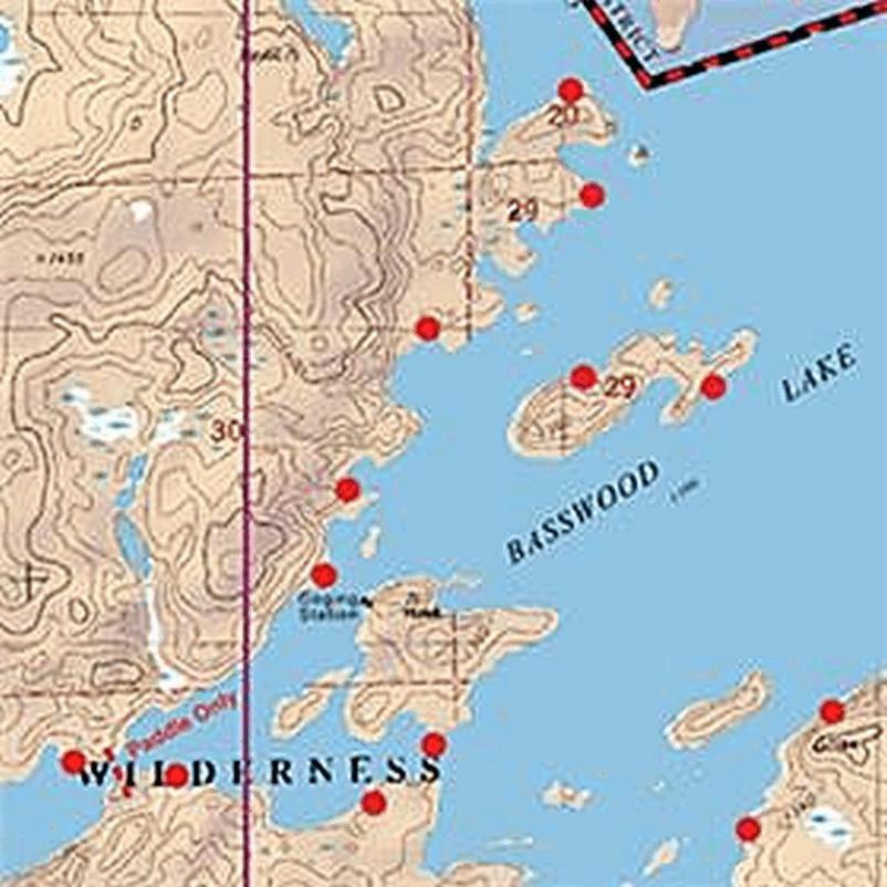 duluth pack SKU: M-1016 10 - Basswood Crooked and Sarah Lakes