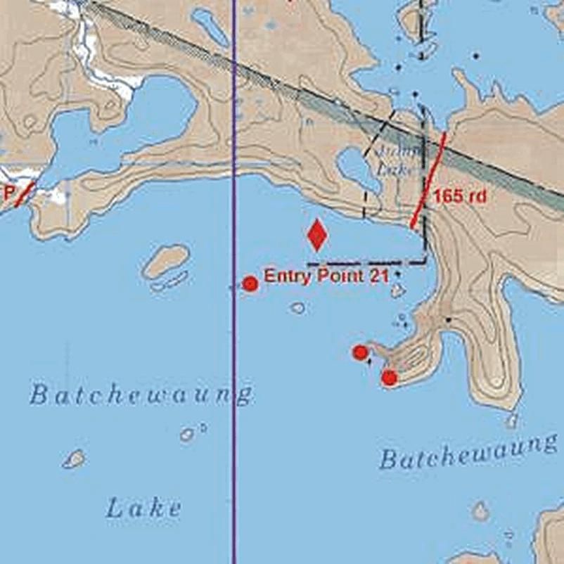 duluth pack SKU: M-1044 45 - Pickeral Batchewaung and Nym Lakes