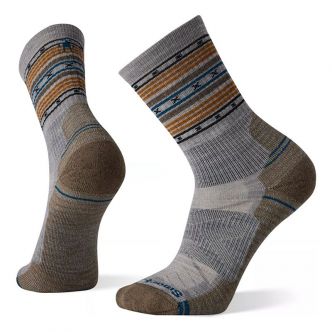 Duluth Pack SKU: SW-0533 Smartwool Hike Light Cushion Spiked Stripe Crew Socks