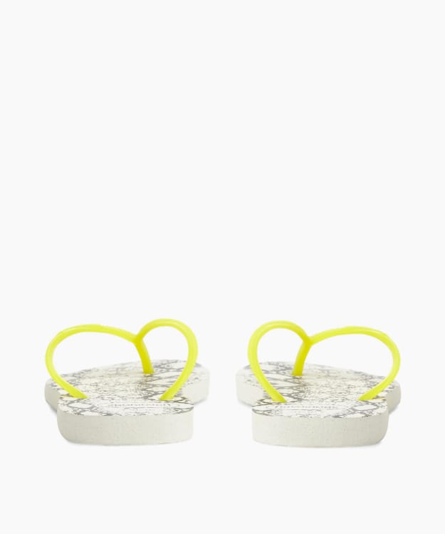 Dune London Animal Print Flip Flops - White Havaianas Slim Animal Print Flip Flops