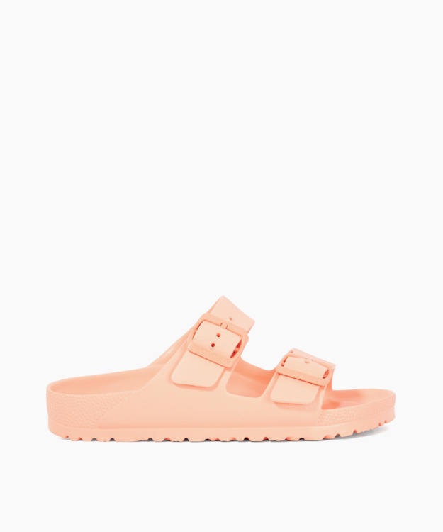 dune london Arizona Eva Lad - Pink Casual Double-Strap Sliders