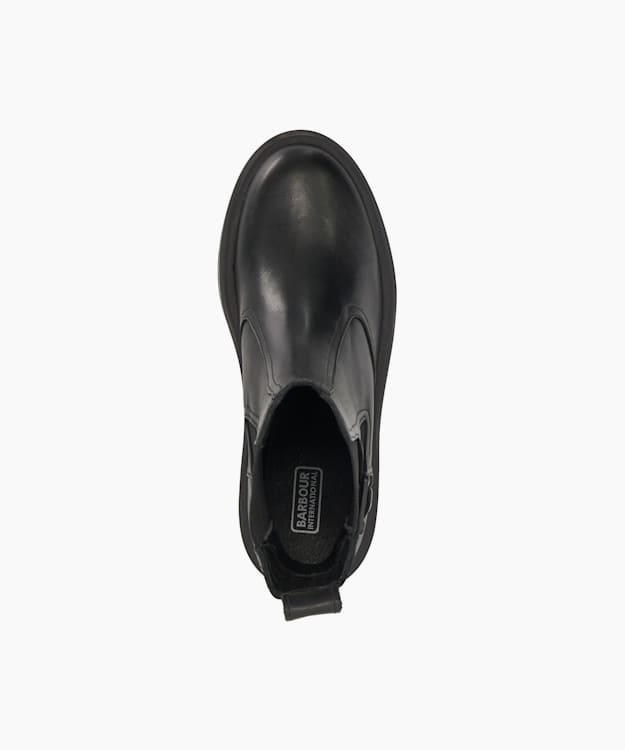 Dune London B.intl Milla Ch - Black Leather Chelsea Boots