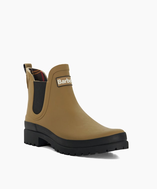 Dune London Barbour Mallow - Brown Low Rubber Chelsea Boots