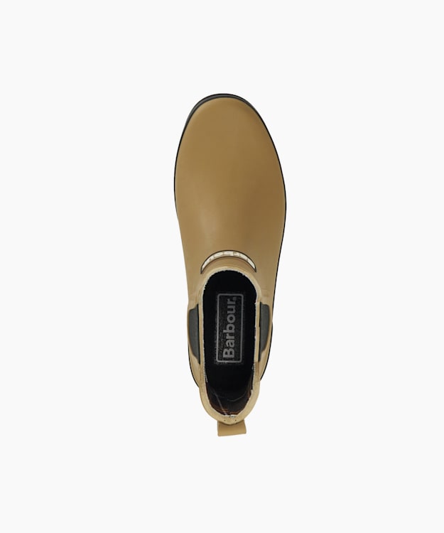 Dune London Barbour Mallow - Brown Low Rubber Chelsea Boots