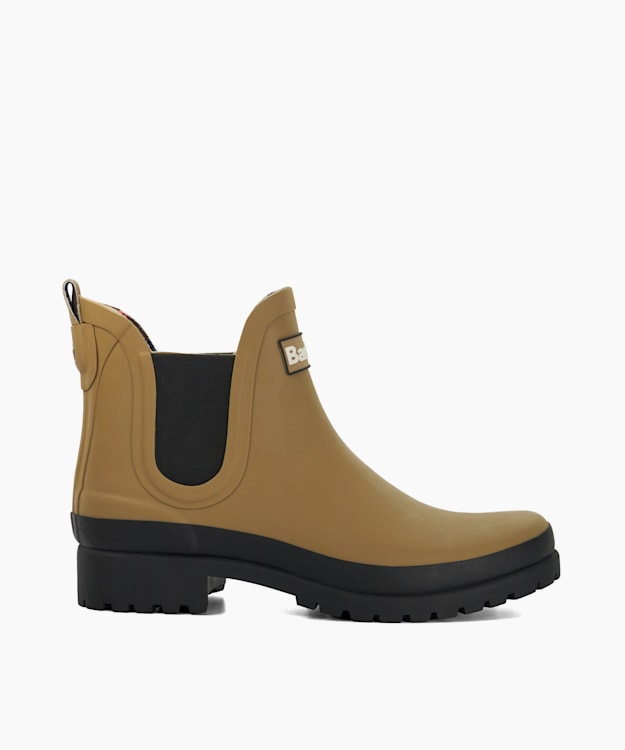 dune london Barbour Mallow - Brown Low Rubber Chelsea Boots