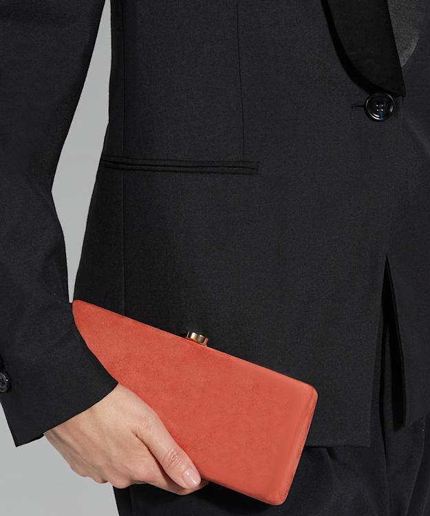 Dune London Belinda - Blush Textured Cross Body Clutch Bag