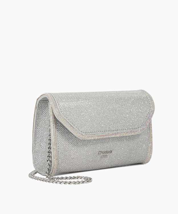 Dune London Bellini - Silver Chain Handle Shoulder Bag