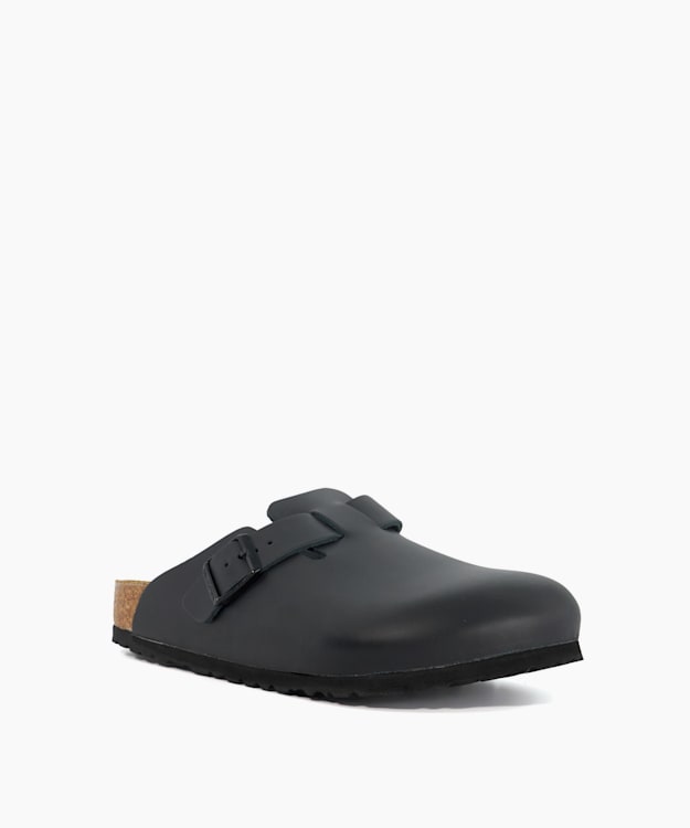 Dune London Boston Mens - Black Birkenstocks Boston Clog