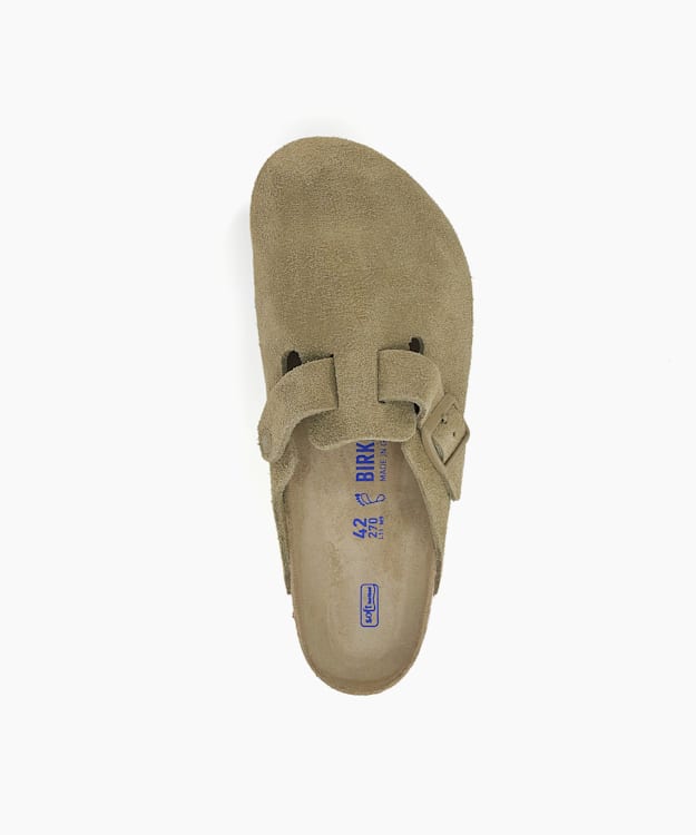 Dune London Boston Mens - Khaki Birkenstocks Boston Clog