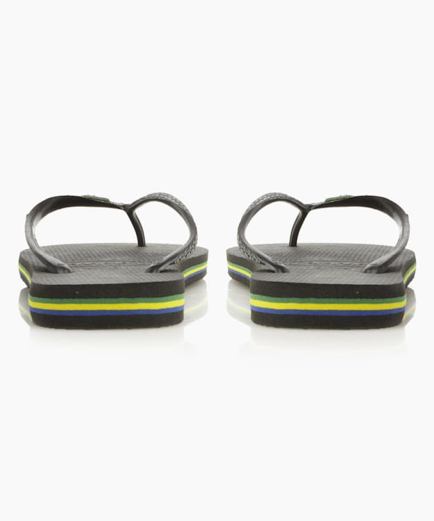 Dune London Brazil Flip Flops - Black Havaianas Classic Flag Flip Flops