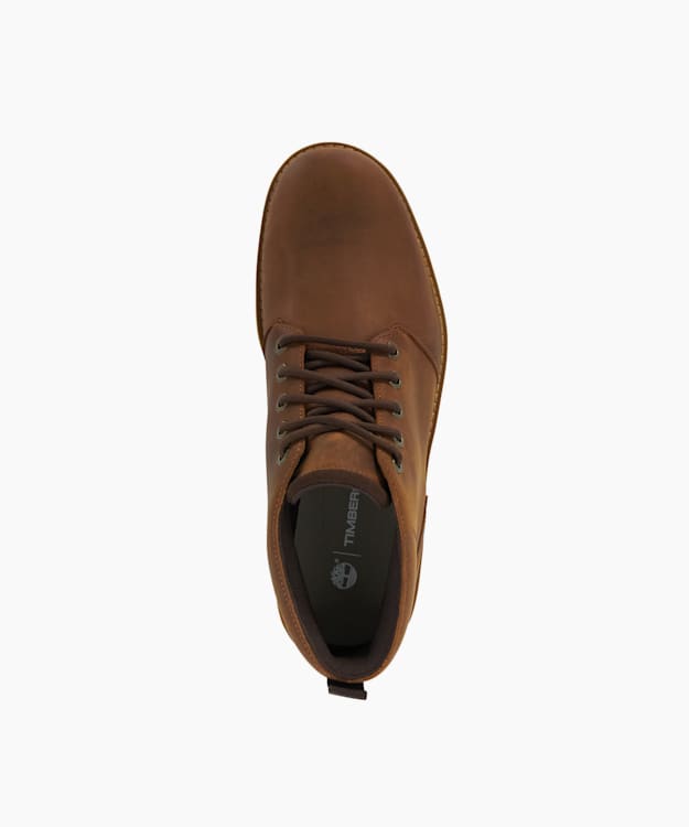 Dune London Britton Road Ch - Brown Lace-Up Waterproof Chukka Boots