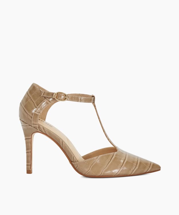 dune london Castered - Blush Pointed Toe Stiletto Heels