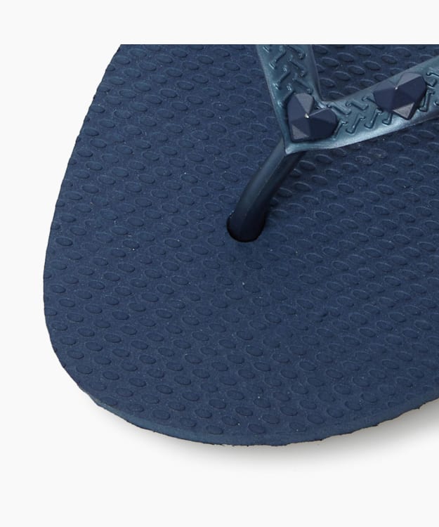 Dune London Charm Flip Flops - Blue Havaianas Metallic Charm Flip Flops