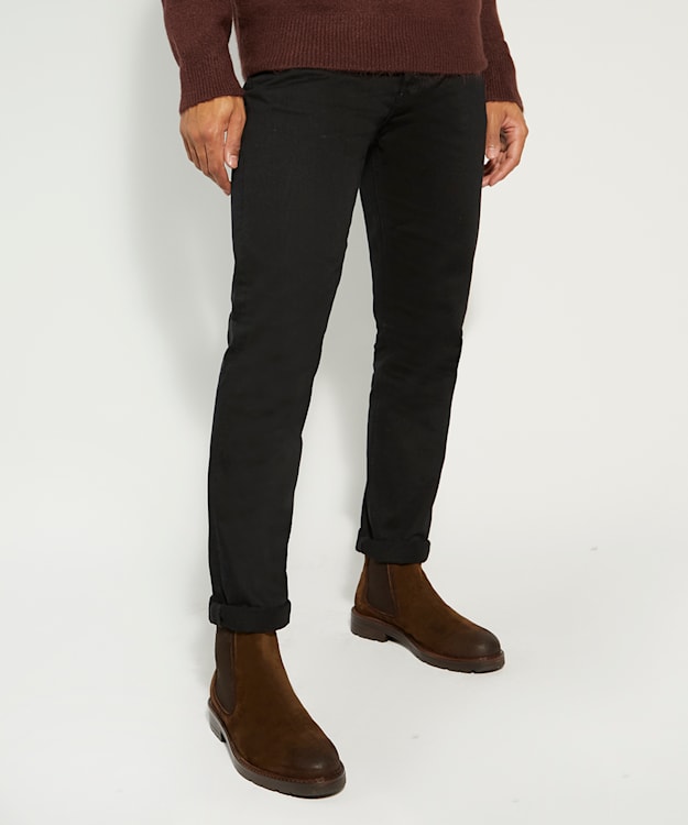 Dune London Cheltenham - Tan Casual Suede Chelsea Boots