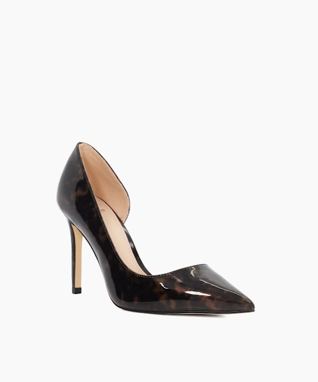 Dune London Chicagos - Tortoiseshell High Heel Courts