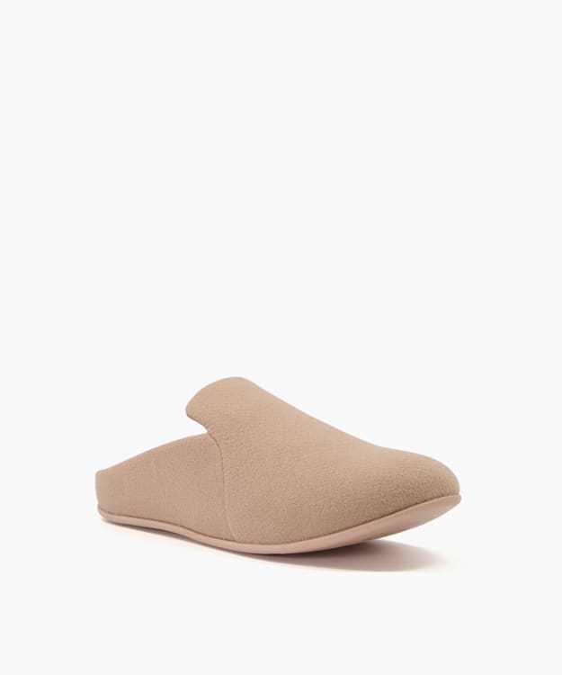 Dune London Chrissie Ii Hau - Pink Melton-Felt Slippers