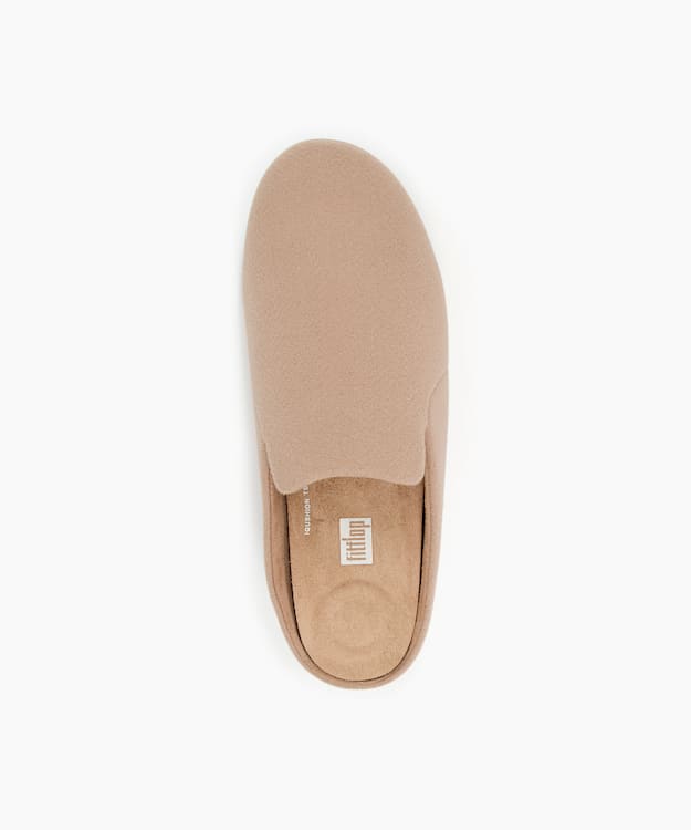 Dune London Chrissie Ii Hau - Pink Melton-Felt Slippers