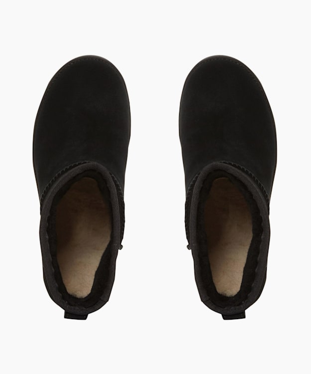 Dune London Classic Femme M - Black Fluffy Lined Boots