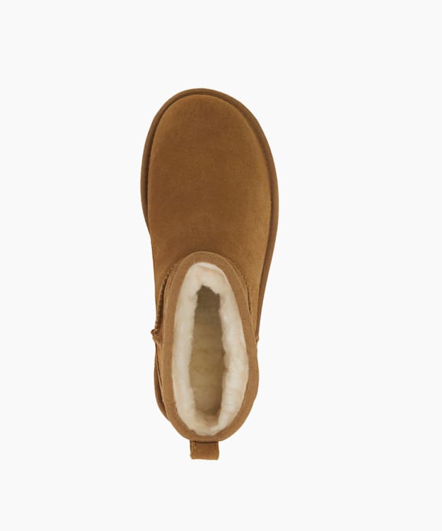 Dune London Classic Ultra M - Tan Ultra Mini Platform Boots