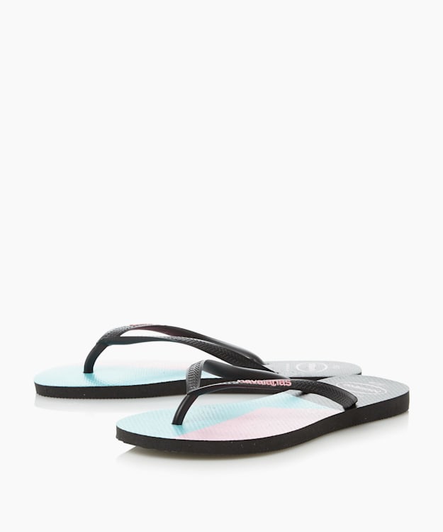 Dune London Colour Block Flip Flop - Black Havaianas Colour Block Flip Flop