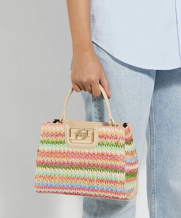 Dune London Dilly - Multi Textured DD-Interlock Grab Bag