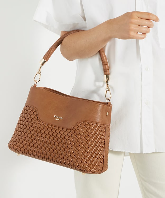 Dune London Dinidelphie - Tan Top Handle Shoulder Bag