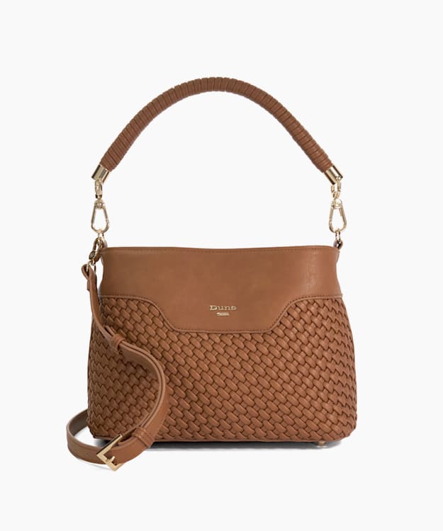 dune london Dinidelphie - Tan Top Handle Shoulder Bag