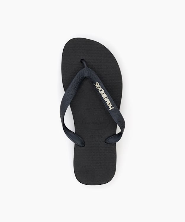 Dune London 4001108 - Black Logo Detail Flip Flop