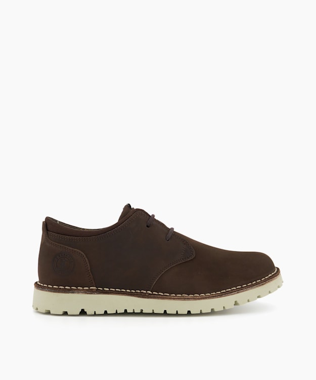 dune london Acerr - Brown Leather Chukka Boots