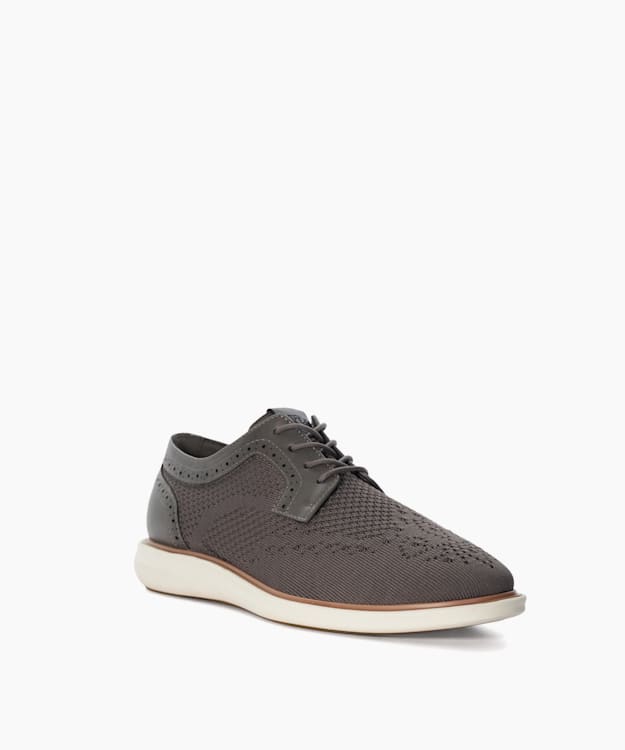 Dune London Barrow - Grey Hybrid Derby Shoes