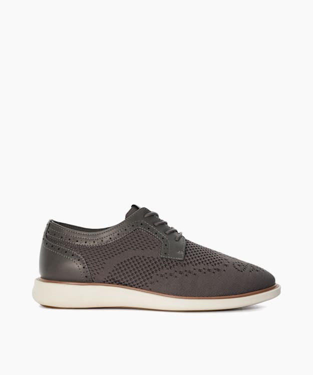 dune london Barrow - Grey Hybrid Derby Shoes