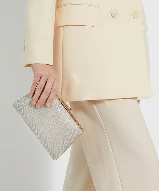 Dune London Bellaria - Gold Box Clutch Bag