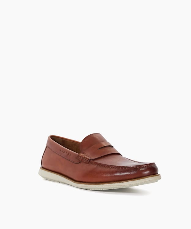 Dune London Berkly - Tan Casual Hybrid Loafers