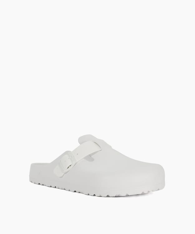 Dune London Boston Eva Mens - White Boston EVA Clogs