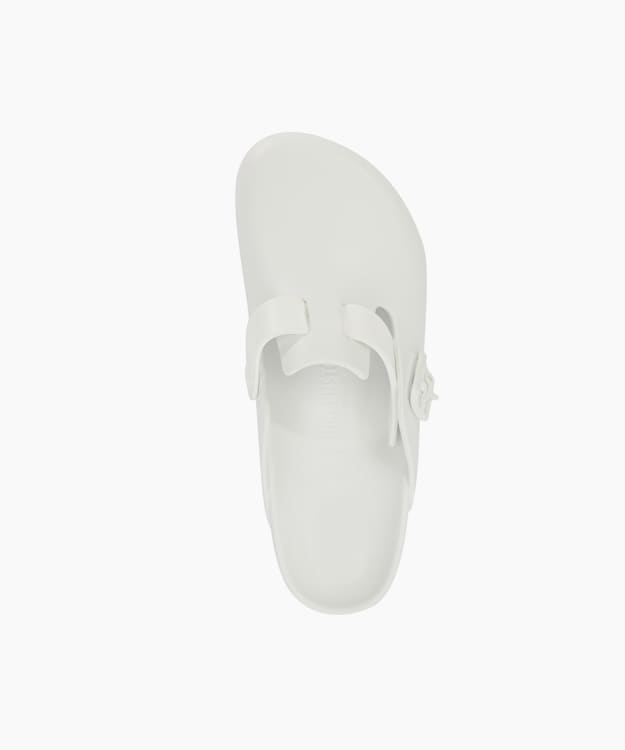 Dune London Boston Eva Sand - White Boston EVA Clogs