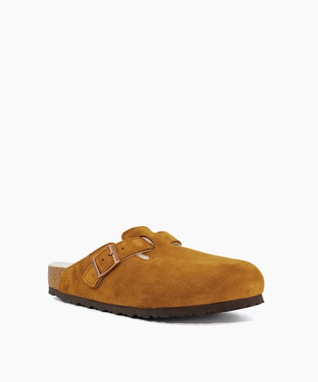 Dune London Boston Shearlin - Mink Shearling Clogs